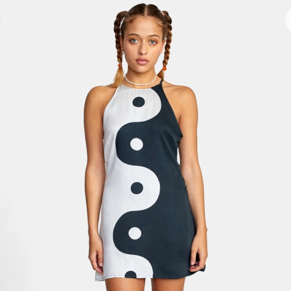 NWT RVCA Perfect Stranger Mini Dress